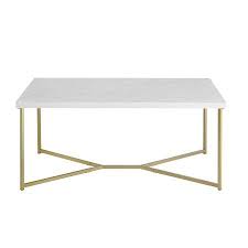 Home Faux Marble Coffee Table Coffee Table Rectangle Marble Top Coffee Table