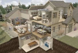 3d Building Cutaway Renderings Viz Graphics Building Illustration 3d Building Architecture