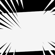 Bordure Noire Et Blanche Comique Frontiere Comique Manga Frontiere Fichier Png Et Psd Pour Le Telechargement Libre Black And White Cartoon Black And White Painting Animals Black And White
