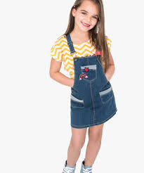 Robe salopette, mih jeans sur net à porter, 118 €. Gemo Vetements Robe Salopette En Jean Avec Motifs Brodes Gris Robes Fille Gemo