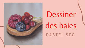 Comment Dessiner Des Fruits En Pastel Sec Speed Drawing Pastel Sec Pastel Comment Dessiner