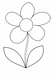 In fact, we have 14 different free flower coloring pages pdf here from the artist at kids activities blog that we are excited to share. Flower Daisy Spring Outline Png Image Easy Printable Flower Coloring Pages Transparent Png Download 419596 Vippng