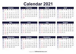 Monthly blank calendar without dates template service. Free Printable 2021 Calendar With Week Numbers