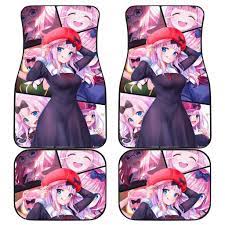 Shop our designs, images, photo, & text to find some artwork to protect your car floor! Anime Girl Pink Hair Black Dress Car Floor Mats 191017 It Cover Shop