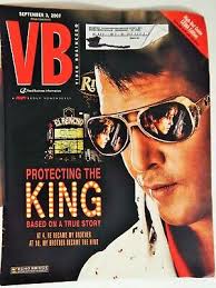 PROTECTING THE KING (MATT BARR, TOM SIZEMORE, JB PERRY) RARE 2000S 2-SIDED  AD