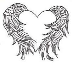 Black And White Angel Wings Tattoo Designs Hearts Angel Wings Tattoos 5 Point Star Tattoos Wings Tattoo Heart With Wings Tattoo Angel Wings Tattoo