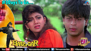 Reminiscing the memories while shooting for baazigar, shilpa shetty shared, i was always jealous. Baazigar Shah Rukh Khan Kajol Shilpa Shetty Celebrating 25 Years 3daystogo Youtube