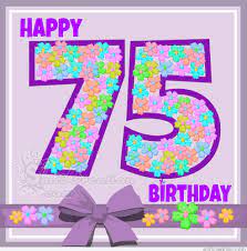 75th birthday party toast or speech. Happy 75th Birthday Smitcreation Com
