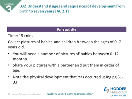 cache level 3 early years educator cache level 3 childcare