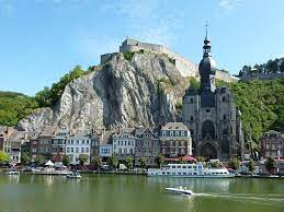 This german 2cm flak anti aircraft gun is standing on top of the dinant citadel. History