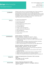 A cv, short form of curriculum vitae, is similar to a resume. Procurement Specialist Resume Example 2020 Resumekraft