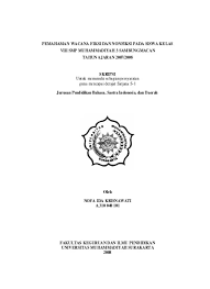 Maybe you would like to learn more about one of these? Analisis Buku Fiksi Dan Nonfiksi Bahasa Indonesia Kelas X
