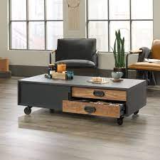 See the detailed pictures here. Industrial Coffee Table With Wheels Ideas On Foter