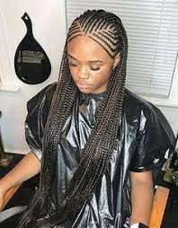 Nubian Braids With Single Rows Braided Hairstyles Weave Hairstyles Braided Braided Hairstyles Easy