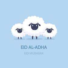 Eid is arabic for celebration and mubarak means blessed. Eid Mubarak Cute Cartoon Sheep Translation From Arabic Eid Al Adha Stock Illustration Illustration Of Fitr Decorative 100561995