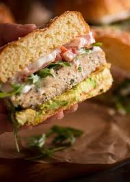 No more dry chicken, and you can how do you make burgers with ground chicken? Avocado Chicken Burger Recipetin Eats