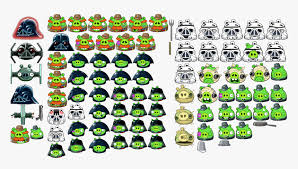 The game is the eighth angry birds game and the second where players can play as pigs (the first is the original game in king pig mode), developed by rovio entertainment. Almost All Pigs Angry Birds Star Wars 2 All Pigs Hd Png Download Transparent Png Image Pngitem