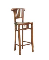 Solid, masterfully made and attractive; Maxwell Teak Bar Stool Shop Furniture Online In Singapore