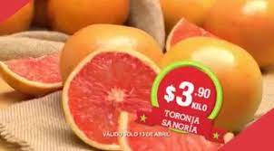 Comercial Mexicana Hoy Es Miercoles De Plaza Abril 13 Frutas Y Verduras Mexicano Toronja