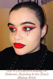 How To Do Euphoria Makeup For Halloween According To The Show S Makeup Artist Eye Makeup Artistry Makeup Creative Makeup