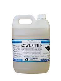 This will be used in step 7. Bowl Tile Cleaner Venture Chemicals