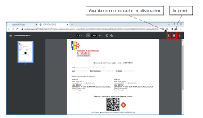 servico de saude da ram eperam obter declaracao