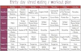30 Days Diet And Exercise Plan Sada Margarethaydon Com