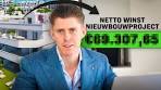 Zoveel NETTO WINST Maak Je Écht Met Nieuwbouw ... - YouTube