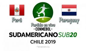 Hoy viernes 2 de julio. Peru Vs Paraguay En Vivo Online Sudamericano Sub 20 Chile 2019 Martes 22 De Enero 2019 Deporte Mundial En Vivo
