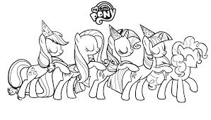 Kids Under 7 My Little Pony Coloring Pages My Little Pony Coloring Little Pony Coloring Pages