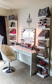 The white color blends with other furniture styles and colors in most bedroom/bathroom areas. 18 Stunning Bedroom Vanity Ideas Room Decor Home Decor Bedroom Vanity