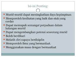 Kepentingan program ini juga setara dengan kepentingan aktiviti di dalam bilik darjah kerana peranannya merupakan penyumbang dan pelengkap kepada keberkesanan pengajaran dan. Kepentingan Menyertai Kegiatan Kokurikulum Di Sekolah