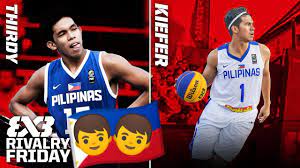 Kiefer ravena is 27 years old (27/10/1993) and he is 185cm tall. Who S The Top Bro Thirdy Ravena V Kiefer Ravena Fiba 3x3 Rivalry Friday Youtube