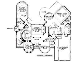 Our extensive collection of two story house plans feature a wide range of architectural styles from small to large in square footage and accompanying varied price points to match our customer's diverse taste. European Style House Plan 4 Beds 5 Baths 4500 Sq Ft Plan 20 1199 Homeplans Com