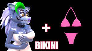 Roxanne Wolf + Bikini + Monty =?? (Five Nights at Freddy's Animation) -  YouTube