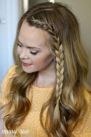 French Accent Braid Front French Braids Front Braids French Braid Hairstyles