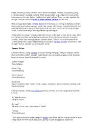 Artinya, kita harus memperhatikan lawan bicara dan kata sapaan apa yang tepat digunakan. Percakapan Sederhana