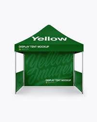 Smart templates for instant logos, mockups, banners and more. Display Tent Mockup Front View In Object Mockups On Yellow Images Object Mockups Mockup Free Psd Mockup Free Download Mockup Psd
