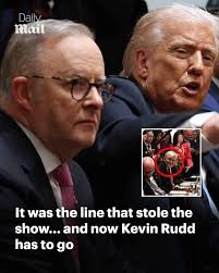 Rudd should resign to spare Albanese the embarrassment of having to sack  him'. Read more: https://trib.al/7MDJYIx