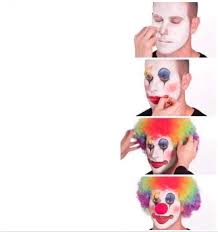 Clown Applying Makeup Meme Generator Imgflip Add custom text and images to make great memes very quickly. clown applying makeup meme generator