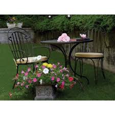 A Fanciful Choice For Small Spaces Sannibel Cafe Bistro Collection Features A Flirty Cur Outdoor Bistro Set Meadowcraft Patio Furniture Luxury Patio Furniture