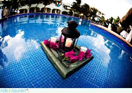 Floating arrangements are an ideal way to get maximum impact with a minimal investment. Floating Pool Letters Lights Decorations For Party Ideas On Foter
