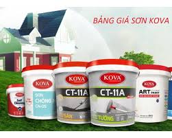 Bảng giá sơn Kova mới nhất 2023