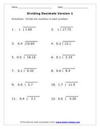 For a 4th grade student, long division is a complicated mix of. 7 Best Decimal Division Ideas Decimal Division Middle School Math Math Strategies