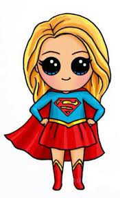 Valentine ice cream sundae draw so cute. Supergirl By Draw So Cute Kawaii Girl Drawings Cute Kawaii Drawings Kawaii Disney
