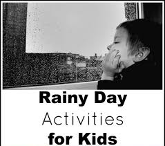 Ideas for fun and simple rainy day activities to keep boredom at bay for kids. Rainy Day Activities For Kids The Stay At Home Mom Survival Guide