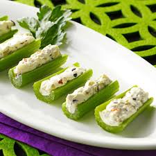 Olive Stuffed Celery Recipe Celery Recipes Appetizers Easy Appetizer Recipes