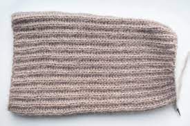 Hat In English Rib Knitting Pattern Knitting Knit Headband Pattern Knitting Patterns