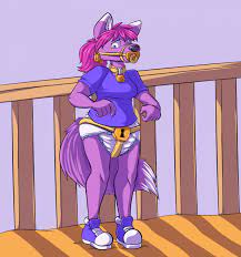 Diaper Gagged by Tommy13 -- Fur Affinity [dot] net