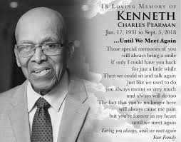 Kenneth Pearman Obituary (2019)